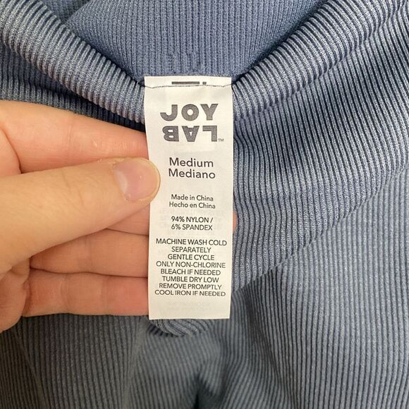 Joy Lab womens leggings size medium 7/8 length slate blue - Picture 5 of 6